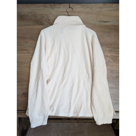 REI Co-op Sweatshirt Womens 2XL White Wallace Lake Fleece Natural Pullover NWT - Picture 2 of 5